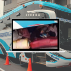 El caso de dos niños y un adulto transportados en el maletero de un bus de la cooperativa Trasandina fue difundido en redes sociales.