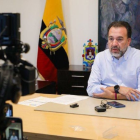 Pabel Muñoz, alcalde de Quito, enfrenta la revocatoria de su mandato desde abril del 2025.