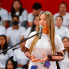 Emily Monge, quiteña de 20 años, fue parte de la primera edición de Jóvenes en Acción.