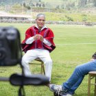 Luis Alfonso Chango, presidente vitalicio y dueño del club Mushuc Runa.