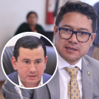 El asambleísta del correísmo Héctor Rodríguez anunció la denuncia penal contra el legislador Ferdinan Álvarez, de ADN.