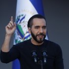 Foto de archivo del presidente de El Salvador, Nayib Bukele.