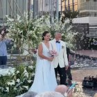 Marcela Aguiñaga se casó con el empresario Mauricio Guim este sábado 9 de agosto.