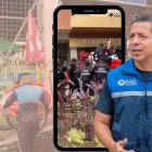 La polémica terminó con la devolución del carrito al comerciante.