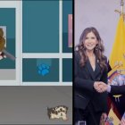 La funcionaria, parodiada en la serie South Park, estuvo de visita en Ecuador el pasado 1 de agosto.