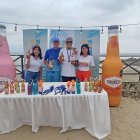 Fernando Vergara y Phillip Lehnhoff (c)  tras ubicarse como vicampeones en la catgoría Amateur Masculino.