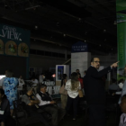 La feria Hábitat 360 fue sorprendida con un apagón que hubo en la zona norte de Guayaquil