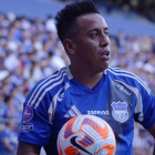 Christian Cueca estuvo lesionado dos partidos de Emelec, volvería ante Técnico Universitario.