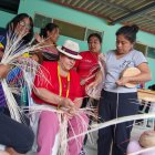 Taller. Las mujeres perfeccionaron su técnica a través de un taller.