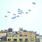 Caida de ayuda humanitaria en GAZA