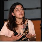 Amanda Villavicencio, hija del excandidato presidencial Fernando Villavicencio.