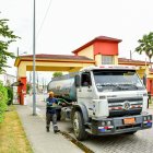 A finales de julio pasado, hubo cortes prolongados del servicio de agua potable en La Aurora.