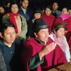 En la comunidad de San Ignacio en Tocaso se realizo una rueda de prensa.