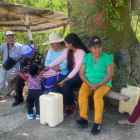 Pobladores de Lucarqui esperan por agua y alcantarillado.