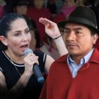 Luisa González se refirió al gobierno de Noboa tras presunto intento de asesinato contra Leonidas Iza.