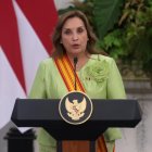 La presidenta de Perú, Dina Boluarte.