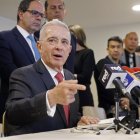 Fotografía de archivo del expresidente colombiano Álvaro Uribe.