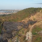El Cuerpo de Bomberos de Guayaquil mostró la magnitud del incendio forestal registrado el 19 de agosto de 2025.