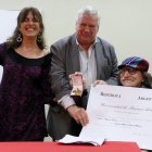 Charly García en la Universidad de Buenos Aires recibiendo su reconocimiento Honoris Causa
