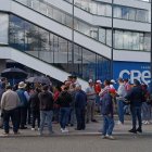 Las usuarios llegaron la casa Matriz de Crea y se encontraron puertas cerradas.