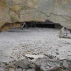 Daños en el sitio del atentado en el suburbio de Guayaquil.