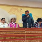 Marlon Vargas, de la Conaie, hace un llamado a la unidad y resistencia social en Cuenca