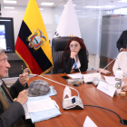 Edison Lima es representante de la Organización Nacional de Jubilados Pensionistas Técnicos Adultos Mayores; suele acudir al Legislativo.