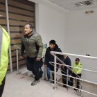 Los policías una vez que fueron liberados llegaron a la sala de audiencias donde se desarrollaba la audiencia de Habeas Corpus.