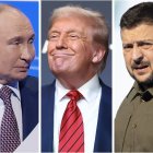 El presidente de Estados Unidos, Donald Trump, intenta que Rusia y Ucrania vivan en paz.