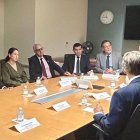 La reunión de exportadores de Ecuador con empresarios de Estados Unidos.