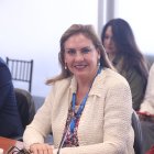 La asambleísta Nuria Butiñá pertenece a la bancada de la Revolución Ciudadana.