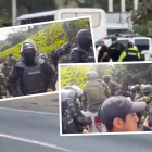 Los habitantes de Palo Quemado denunciaron la militarización de la zona.