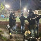 Imagen de los operativos que ejecutó la Policía en distintos puntos de Quito el fin de semana.