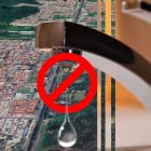 El corte de agua afectará a miles de familias del sector.