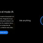 El nuevo botón AI Mode transforma el buscador de Google: las respuestas generadas por inteligencia artificial desplazan al clásico listado de enlaces.