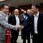 El presidente Daniel Noboa inició su agenda oficial este 26 de agosto de 2024.