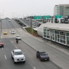 Los pasos a desnivel que el Municipio de Guayaquil inauguró este 2025 en la intersección de avenida de las Américas e Isidro Ayora, en el norte.