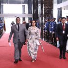 Fausto Jarrín, en la posesión del presidente Daniel Noboa, el pasado 24 de mayo de 2025.