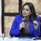 La consejera del Consejo Nacional Electoral (CNE), Elena Nájera.