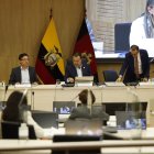 La sesión del Concejo de Quito sobre el futuro del mantenimiento del Metro de Quito fue clausurada.