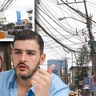 Problema histórico: Los “tallarines” de cables en Urdesa se han denunciado desde al menos 2018 en EXPRESO.