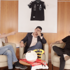 José Carlos Crespo (i), Daniel Navas y Sttefano Dueñas, conforman el panel de El Jueguito.