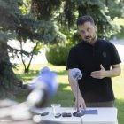 El presidente Volodímir Zelenski, pronuncia una conferencia de prensa en Kiev, Ucrania, el 29 de agosto de 2025, en medio de la invasión rusa en curso. (Rusia, Ucrania, Kiev)