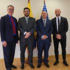 El Ministerio del Interior recibió la visita de dos miembros del Comité de Asignaciones de la Cámara de Representantes del Congreso de los Estados Unidos.