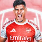 Piero Hincapié llega al Arsenal en medio de gran expectativa.