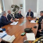 El ministro de Defensa Gian Carlo Loffredo se reunió con delgados del Congreso de Estados Unidos.