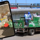 Algunos artículos fueron retirados debajo de un puente de Guayaquil.