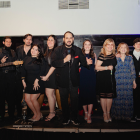 Fueron ocho músicos en escena y siete cantantes de todas las edades, todos de una misma familia.