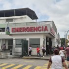 El Hospital Teodoro Maldonado Carbo fue escenario de la reunión no autorizada