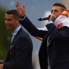 Sergio Ramos, en el videoclip de Cibeles, revive sus momentos más icónicos con el Real Madrid y lanza un mensaje cargado de nostalgia.